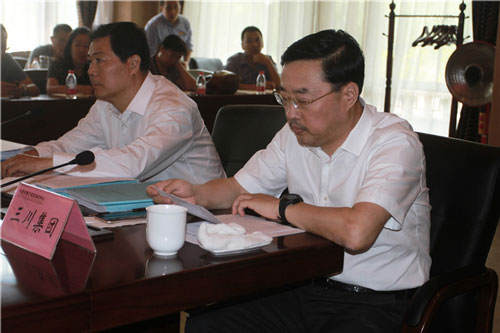 辽宁省推进装配式建筑工作现场会莅临三川集团(图2)